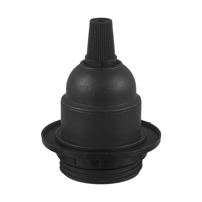 Home Sweet Home - Cilinder E27 DIY lamphouders - ø5,8 x 7,3 cm - zwart