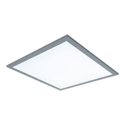 LED -assemblagepaneel "Nicola", montagelamp gemaakt van metaal en plastic met stevig ingebouwde LED's in neutraal wit, paneel voor interieur 45 x 45 cm