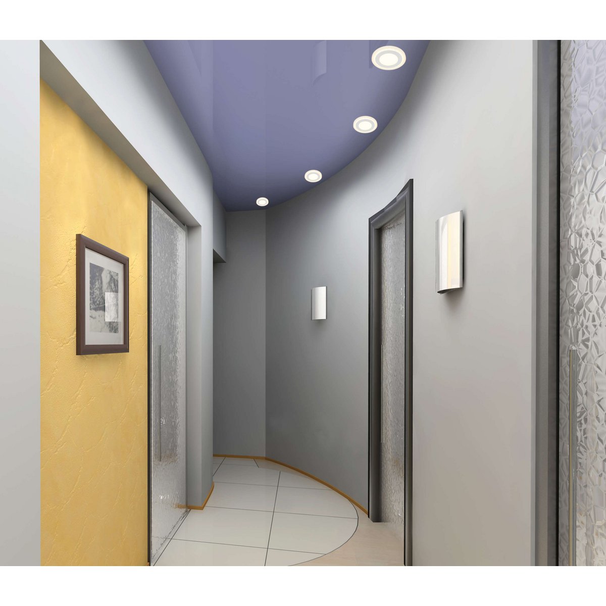 LED -inbouwlamp "interna" D: 14,3 cm