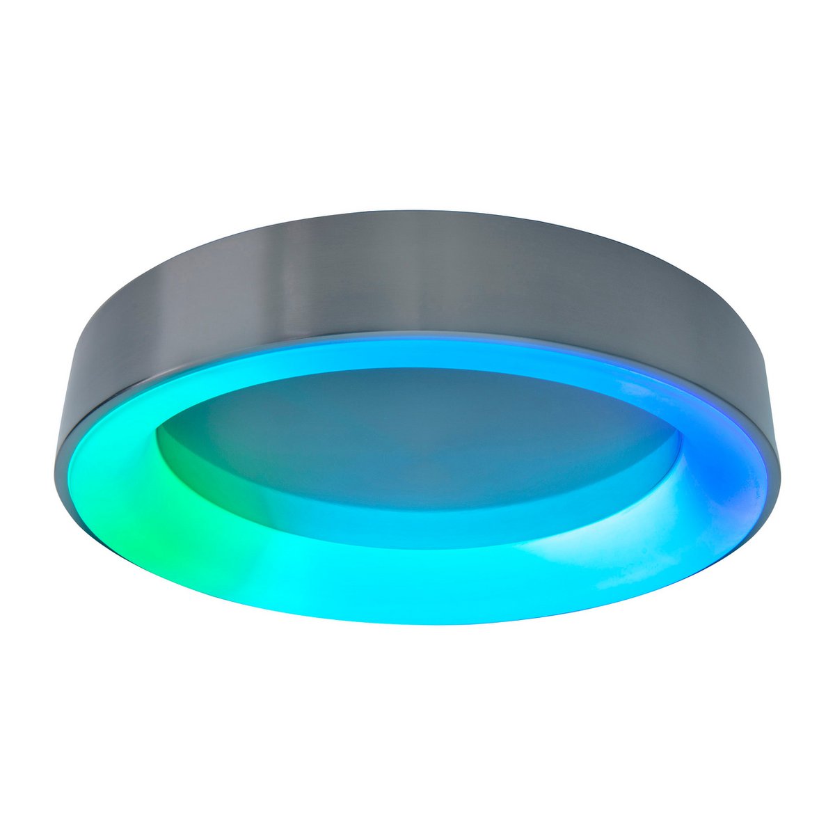 LED -plafondlamp "multo" Ø 46,5 cm, veel functies, gemaakt van metaal en plastic, met geïntegreerde LED's, verlichting voor woonkamer, kantoor of nachtkastje