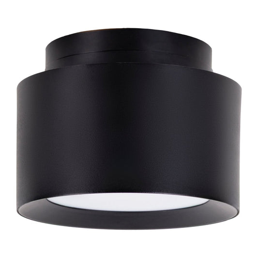 LED Spot D: 14 cm zwarte "Trimes"