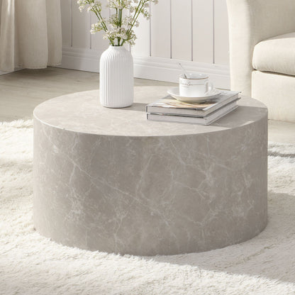 MONOBLOC salontafel 60x60x30 cm in zandkleurige