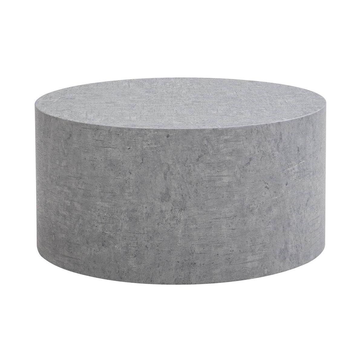 Salontafel MONOBLOC 60x60x30 cm in betonlook grijs