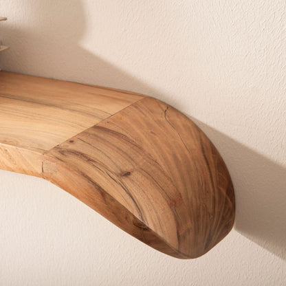 Wandplank Mango Massief Hout 120cm - Hangplank