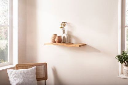 Wandplank Acacia Massief Hout 40cm - Zwevende Design