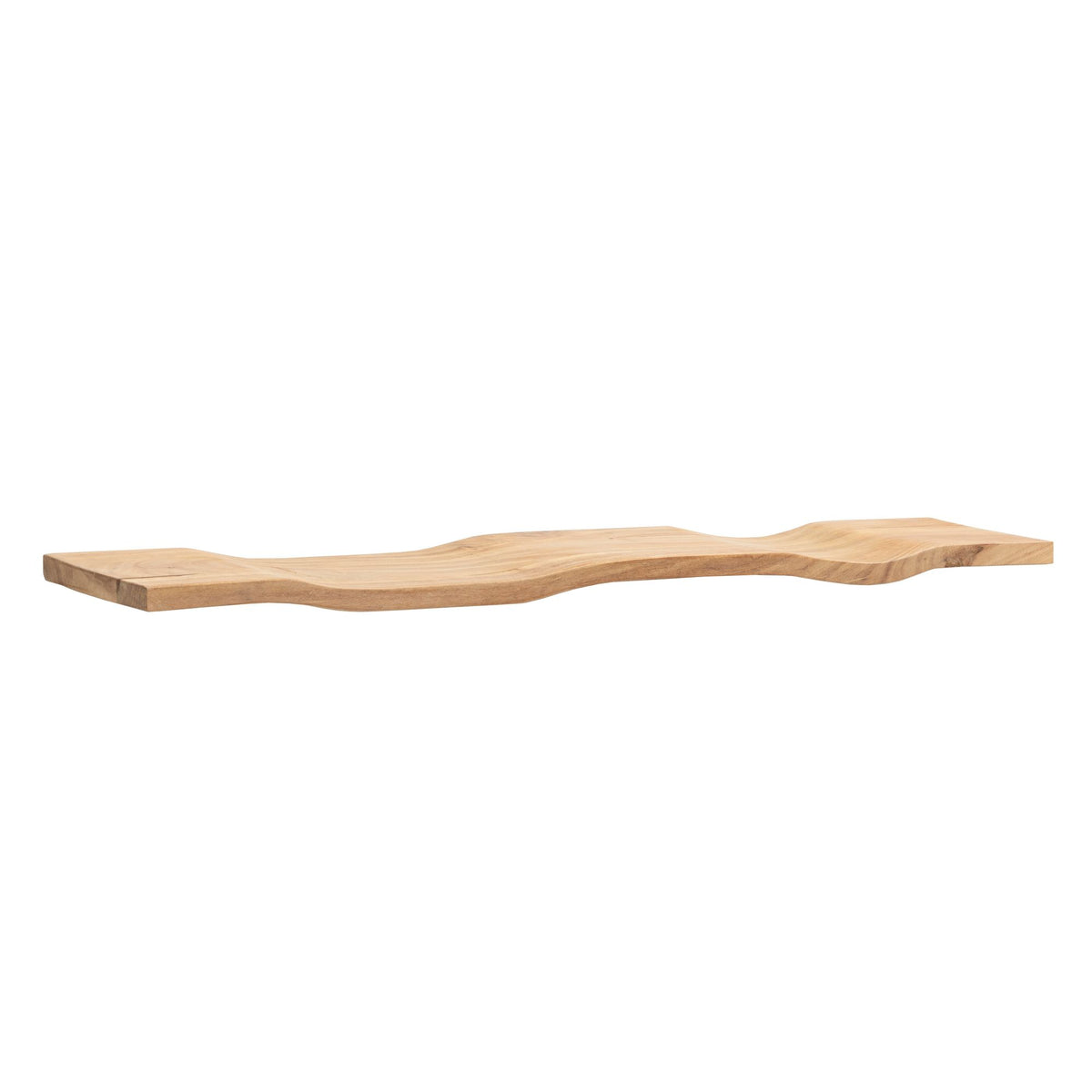 Wandplank Acacia Massief Hout 120cm - Zwevende Design