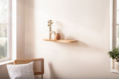 Wandplank Acacia Massiefhout 60cm - Zwevende wandplank