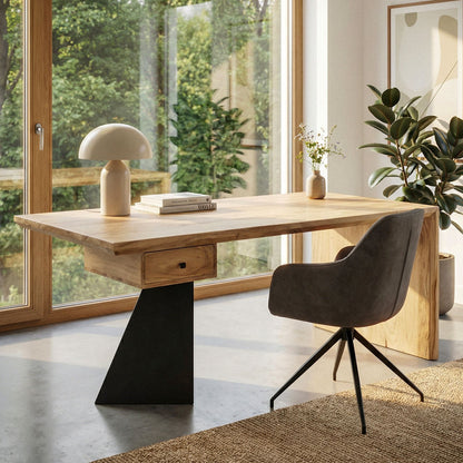 Bureau van Massief Acaciahout 180 x 90 cm Rechthoekig