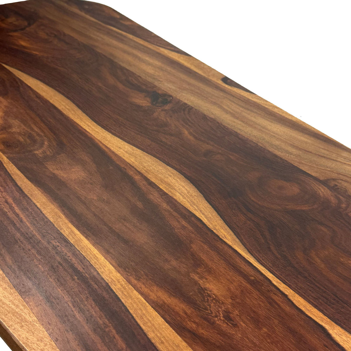 Salontafel Sheesham Massief hout ovaal 120cm
