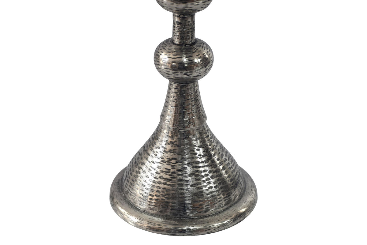 Bijzettafel Aluminium Zilver 30cm Ronde Aanrechttafel