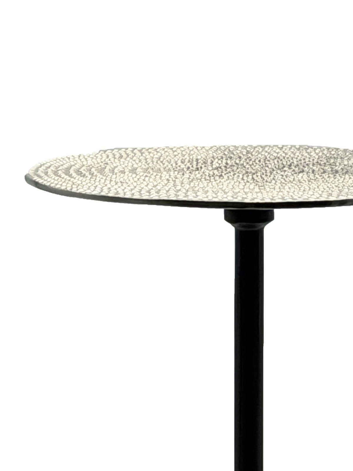 Bijzettafel Aluminium 29cm - Kleine ronde bijzettafel