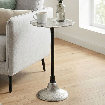 Bijzettafel Aluminium 29cm - Kleine ronde Bijzettafel