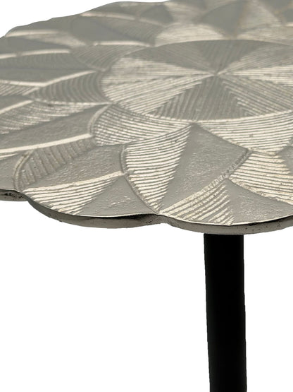 Bijzettafel Aluminium 29cm - Kleine ronde Bijzettafel