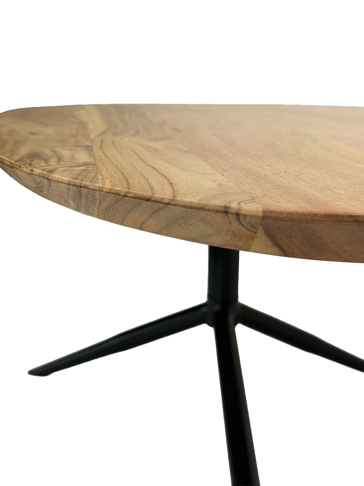 Salontafel Acacia Massiefhout ovaal 87cm · Ovale Design