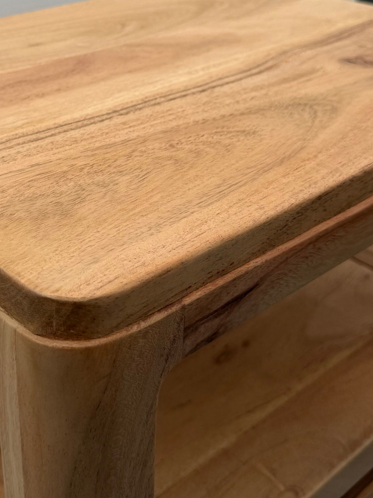 Nachtkastje Acacia Massief Hout 40x60x30 cm -