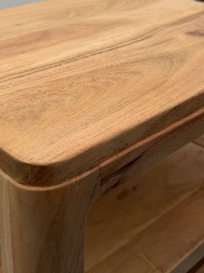 Nachtkastje Acacia Massief Hout 40x60x30 cm -