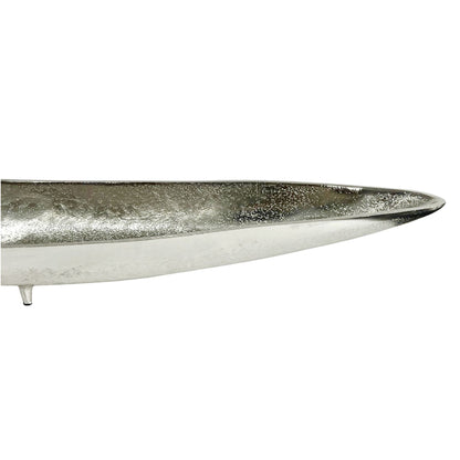 Decoratieve schaal Zilver Aluminium Schaal 60 cm -