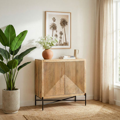 Sideboard Mango Massiefhout 91x96cm - Dressoir