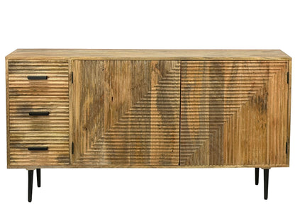 Dressoir Mango Massiefhout 160cm - Commode met 2 deuren