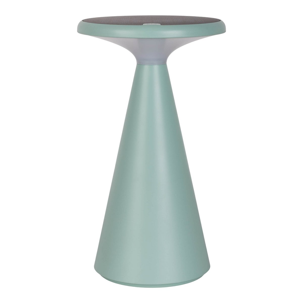 Zonne -batterijtafellamp "Palu" voor buiten en binnen, gemaakt van plastic in groen, 20 cm hoog