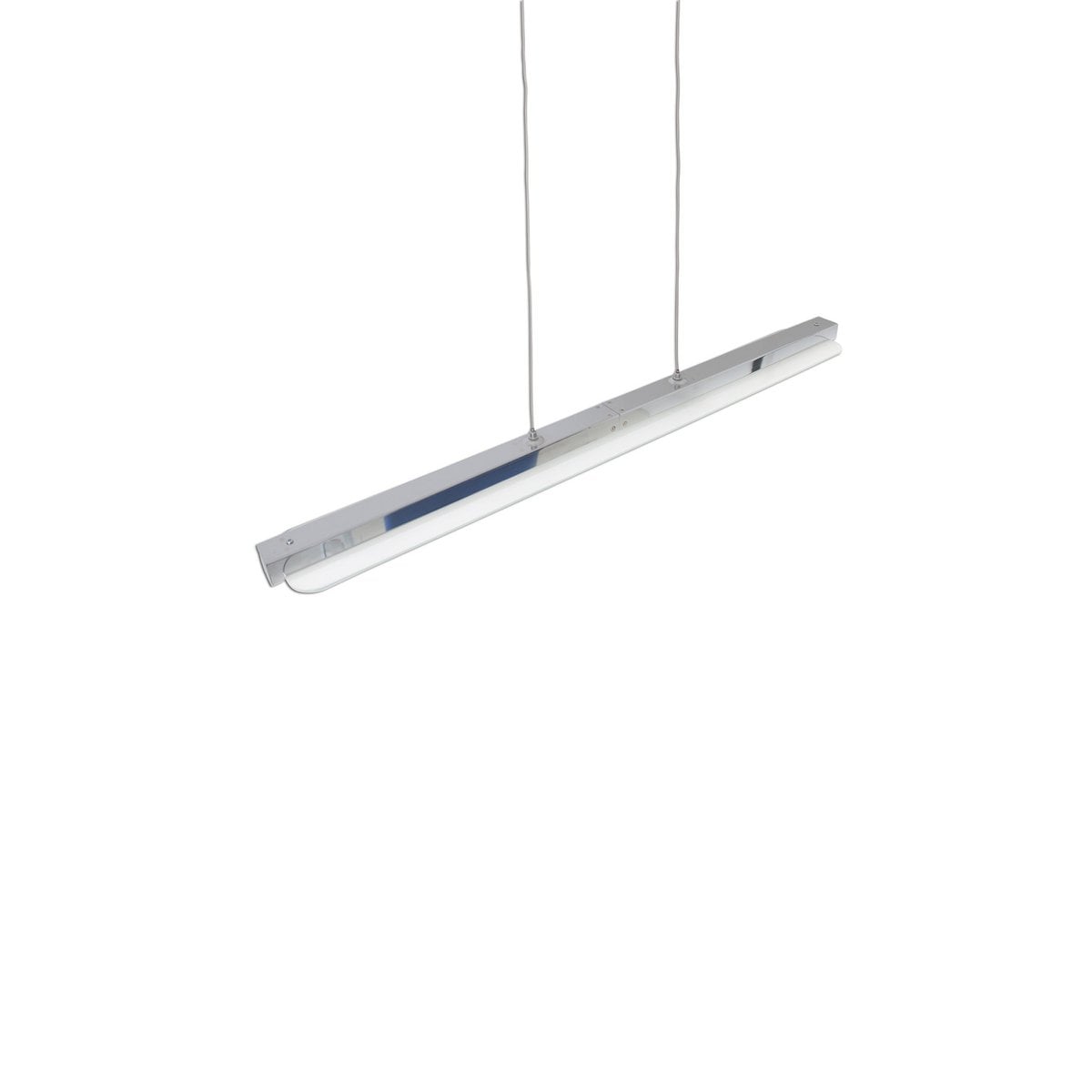 LED hanglamp "balk" in totaal 18W, 100 cm lang, met stevig ingebouwde LED's, dimbaar, kleurtemperatuur verstelbaar, voor eetkamer en kantoor
