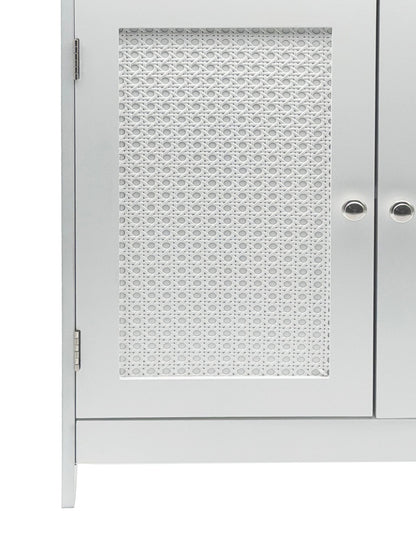 Badkamerkast 80 x 60 x 28 cm Wit - Smalle badkamerkast