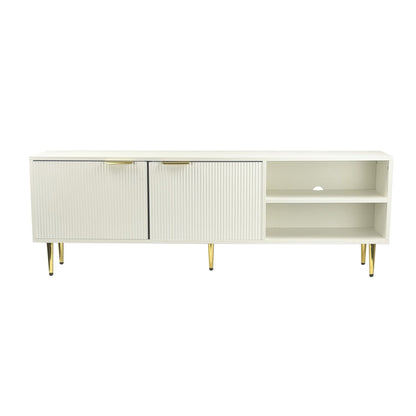 Lowboard TV Meubel Wit 150cm - TV Dressoir