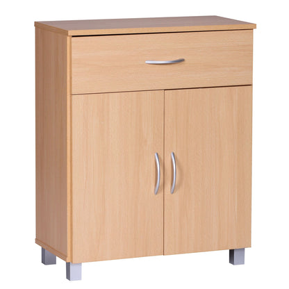 Schoenenkast met lade en 2 deuren 60×75×30 cm