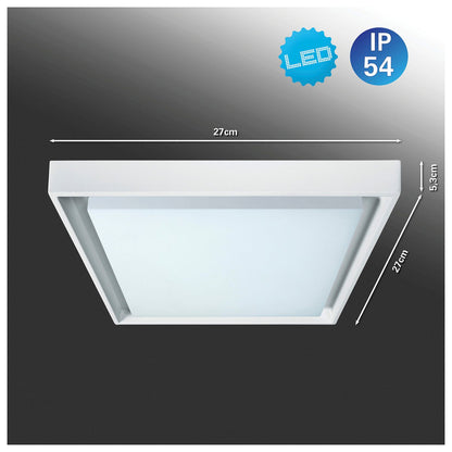 LED Buiten plafondlicht IP54 "MIO" S: 27cm