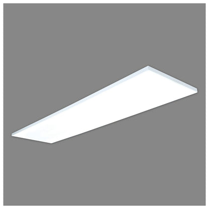 LED -paneel plafondlicht "Carente" lengte 119,5 cm, frameless, vele functies, gemaakt van metaal en plastic, witte, geïntegreerde LED's