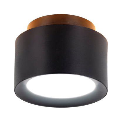 LED Spot D: 14 cm zwarte "Trimes"