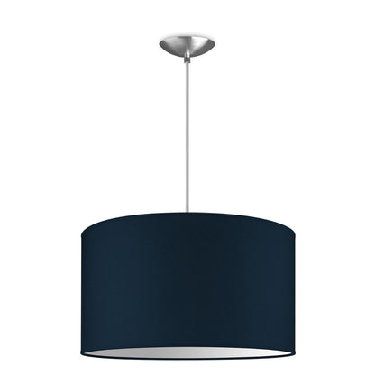 Home Sweet Home hanglamp Bling met lampenkap, E27, donkerblauw, 40cm