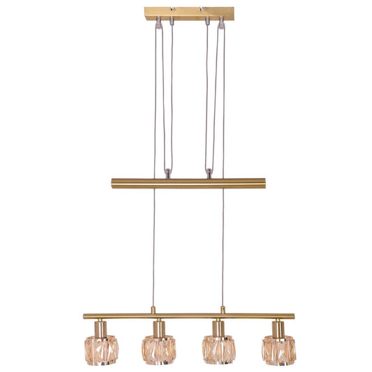 LED balanceerpendellamp "Josefa" E14 kooldraad