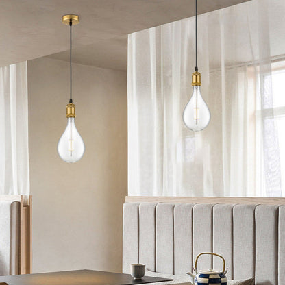 Home Sweet Home hanglamp vintage Pear - G160 - dimbaar E27 helder