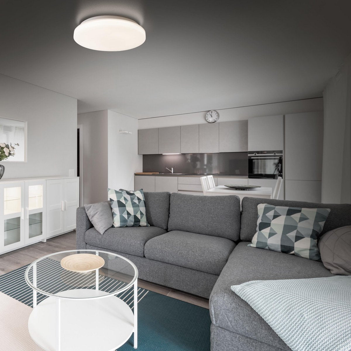 LED -plafondlicht "Fontana" met bewegingsdetector