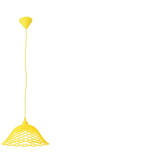 Siliconen hanglamp "cera" in geel
