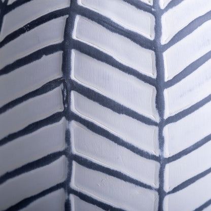 Keramisch tafellicht "folio" wit, tafellamp gemaakt van keramiek, wit, met E14 -aansluiting, voor eetkamer, woonkamer, gang of kantoor, 27,50 cm hoog