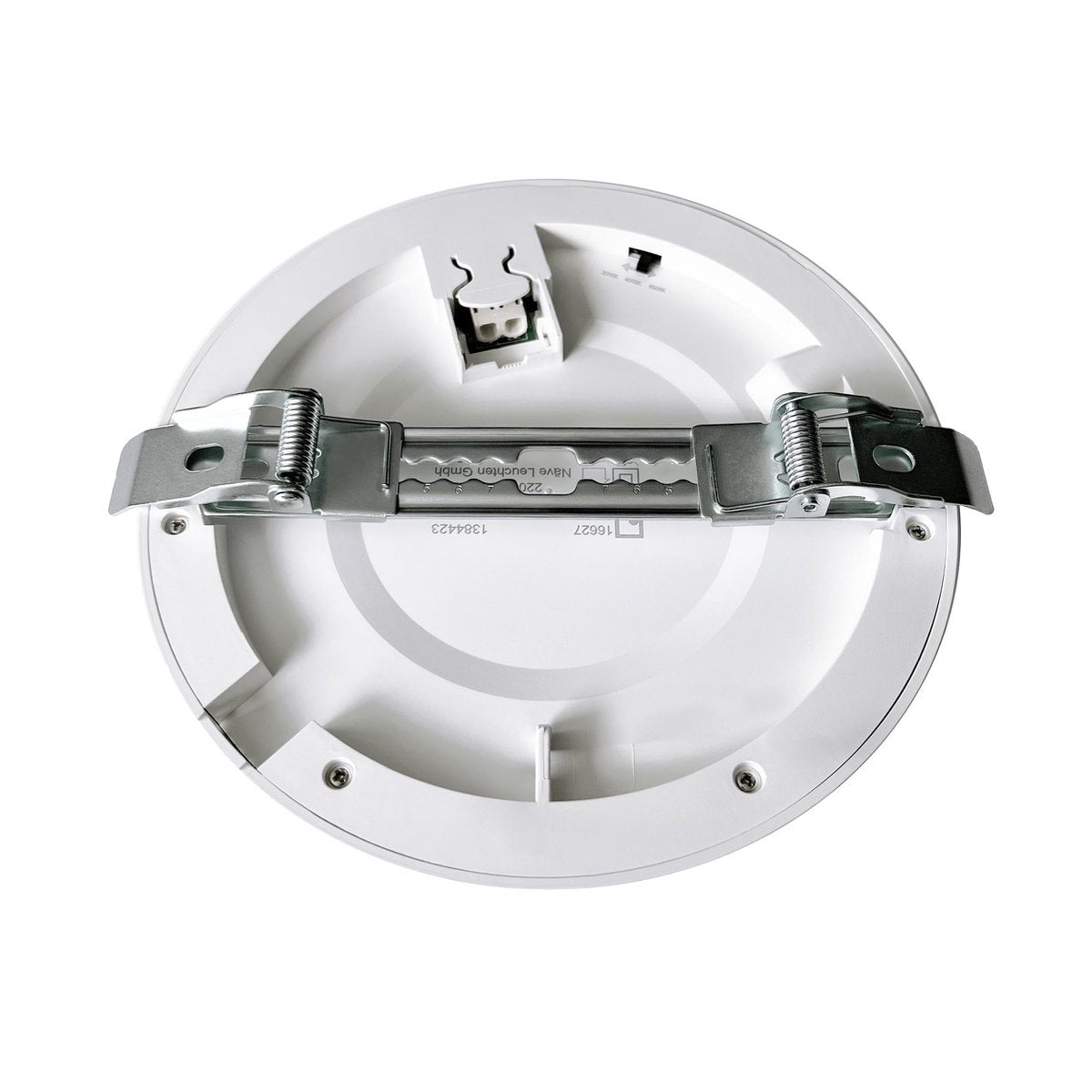 LED-plafondlamp "bonus" Ø16,5 cm, functionele lichtinstallatie en structuur mogelijk, plafondlamp gemaakt van metaal en plastic in wit, met stevig ingebouwde LED's, waaronder CCT-kleurwisselaar