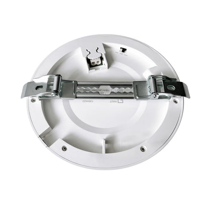 LED-plafondlamp "bonus" Ø16,5 cm, functionele lichtinstallatie en structuur mogelijk, plafondlamp gemaakt van metaal en plastic in wit, met stevig ingebouwde LED's, waaronder CCT-kleurwisselaar