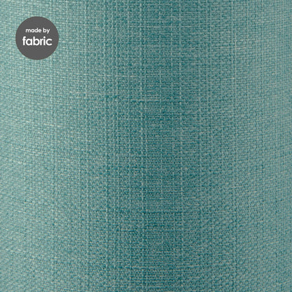 Home Sweet Home Lampenkap Canvas turkoois - B:50xD:50xH:25cm