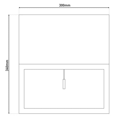 Tafellamp met stoffen kap "Alfa"