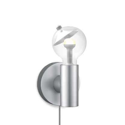 Home Sweet Home Wandlamp Move Me - Wally Cone 5.5W 2700K grijs-zilver