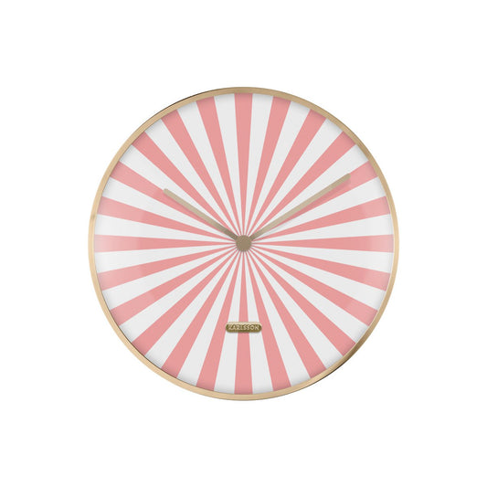 Wandklok Candy Swirl Dome