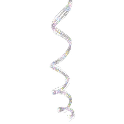 De decoratieve lichte keten "Schweif" 600 RGB LED, 2,5 meter lang