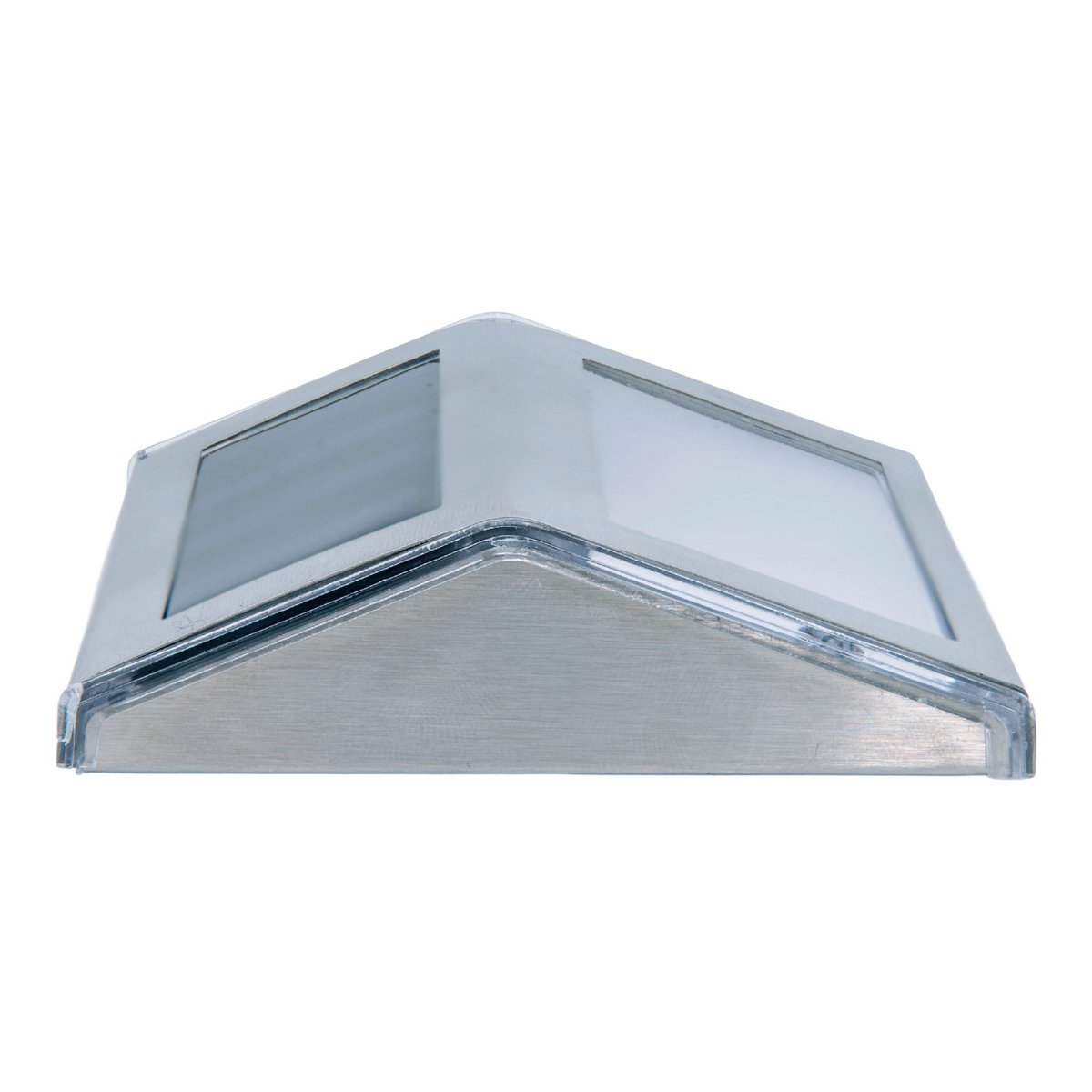 4 Set LED LED Solar Outer Light, voor buiten, wandlamp-metaal en plastic in stalen blank, met geïntegreerde LED