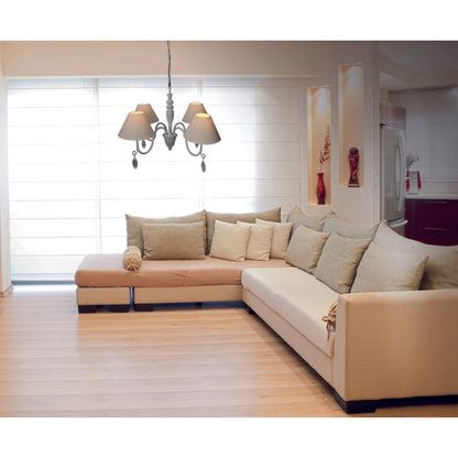 Deco kroon natuur d: 55cm "Castellum"