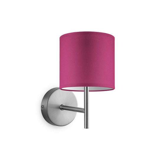 Home Sweet Home Wandlamp - Mati inclusief Lampenkap E27 roze 16x15cm