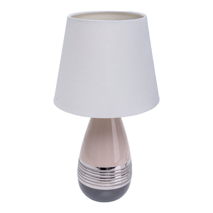 Keramische tafellamp "Carrara" h: 38cm