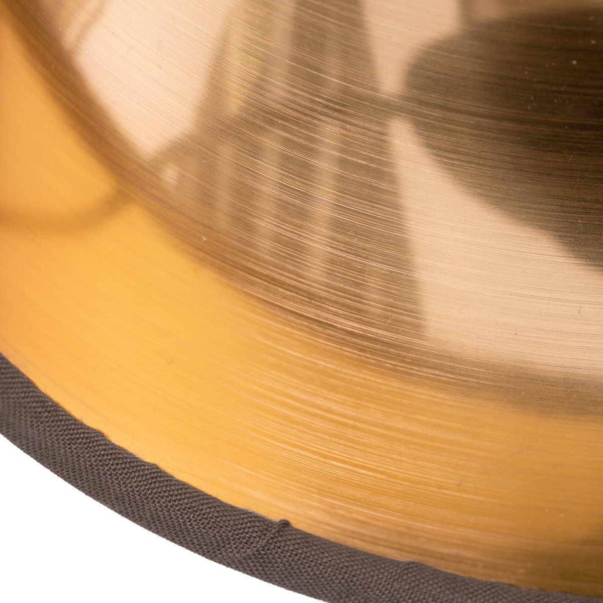 Muur en plafondlamp met 2 zitplaatsen "Maron" gemaakt van metalen satine-meter met stof paraplu's in bruin, met E14-aansluiting, lamp voor woonkamer, eetkamer, gang en kantoor, 46 x 12 cm