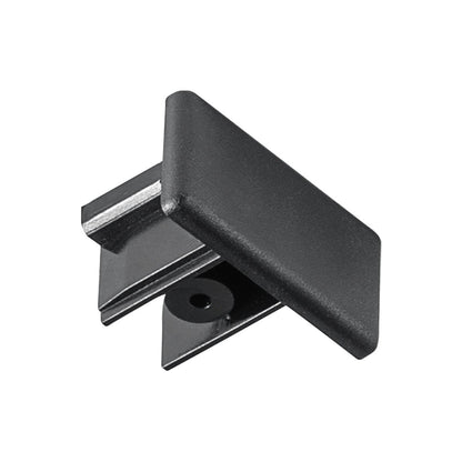 Railverlichting onderdeel eind kap 2.5/2.5/3.5cm | Zwart | Accessoires